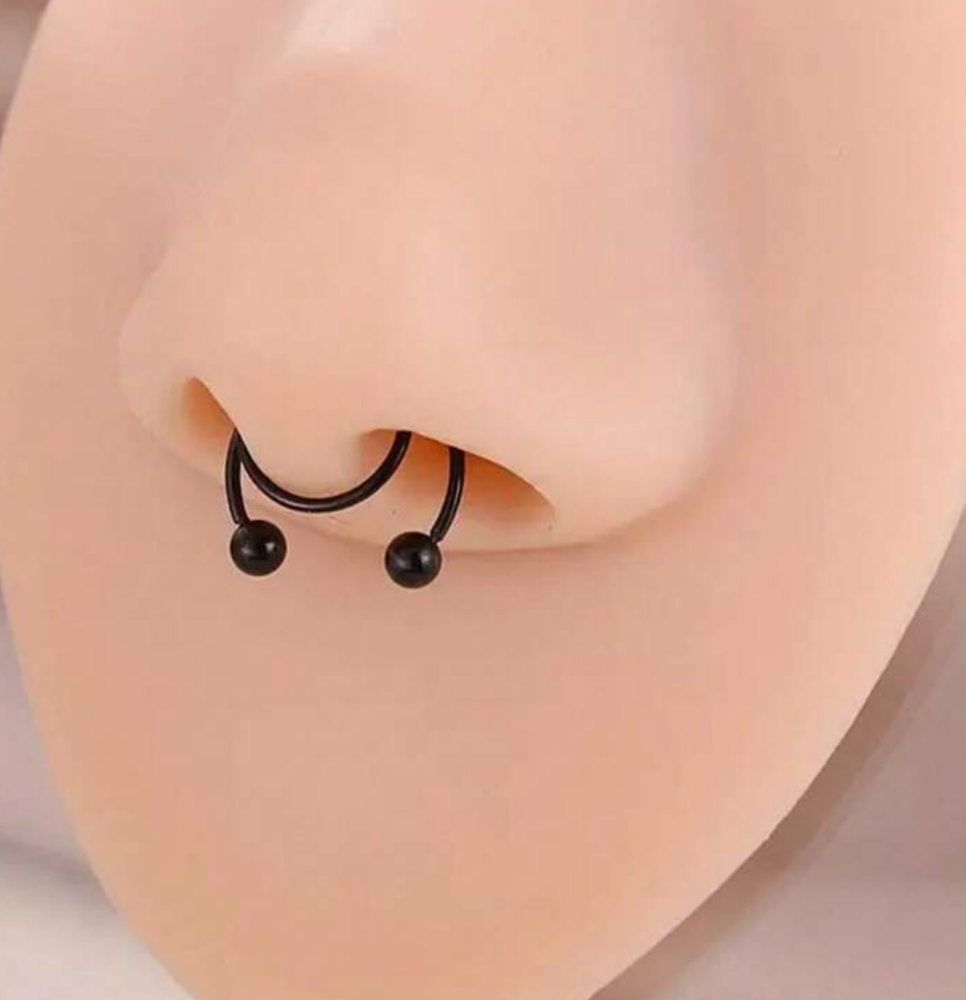 Fake septum ring